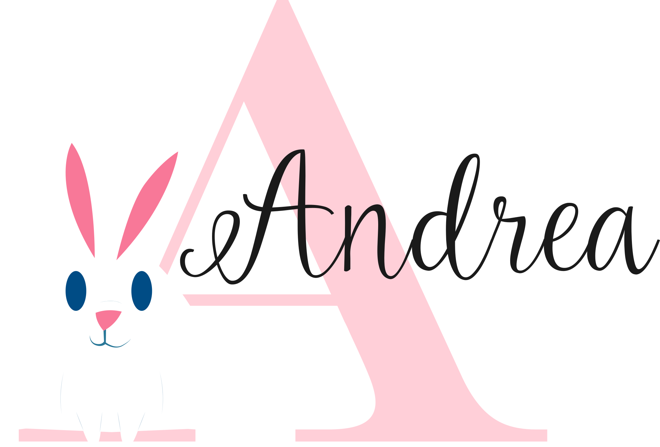 Kids vinyl rug with personalized cheerful initial - TenStickers