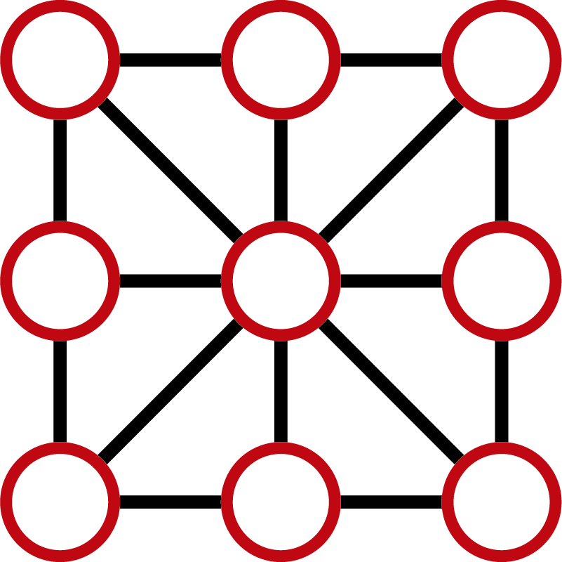 Game vinyl rug tic-tac-toe - TenStickers