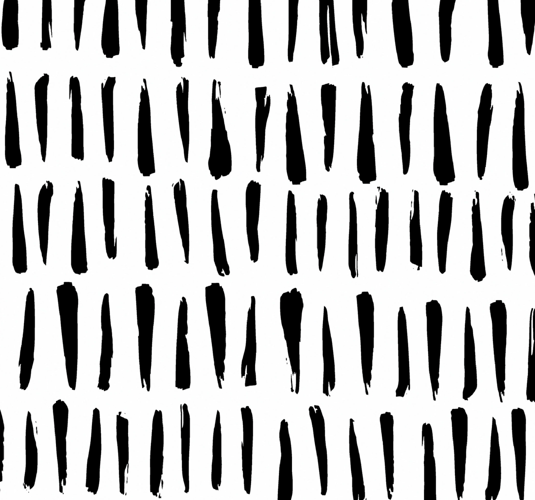 Bathroom vinyl rug with uneven stripe design - TenStickers