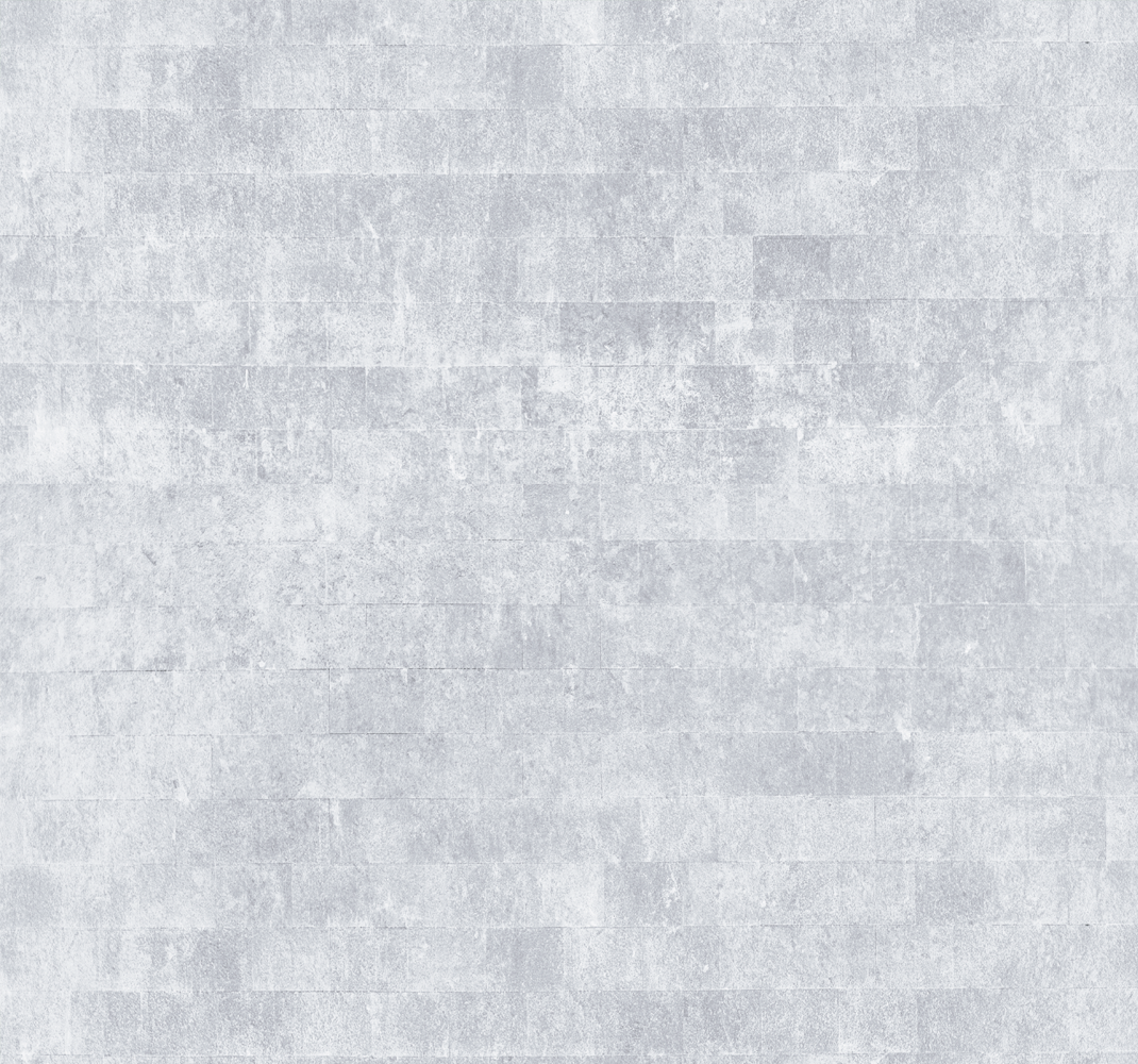 Bathroom vinyl rug in weathered gray brick pattern - TenStickers