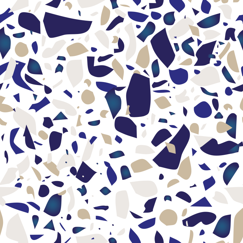 Bathroom vinyl rug imitation marble floor mat - TenStickers
