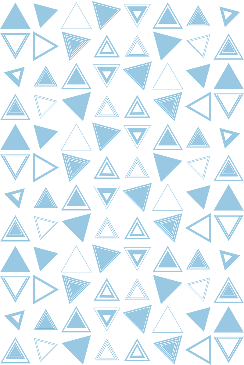Bathroom vinyl rug triangular mosaic sticker - TenStickers
