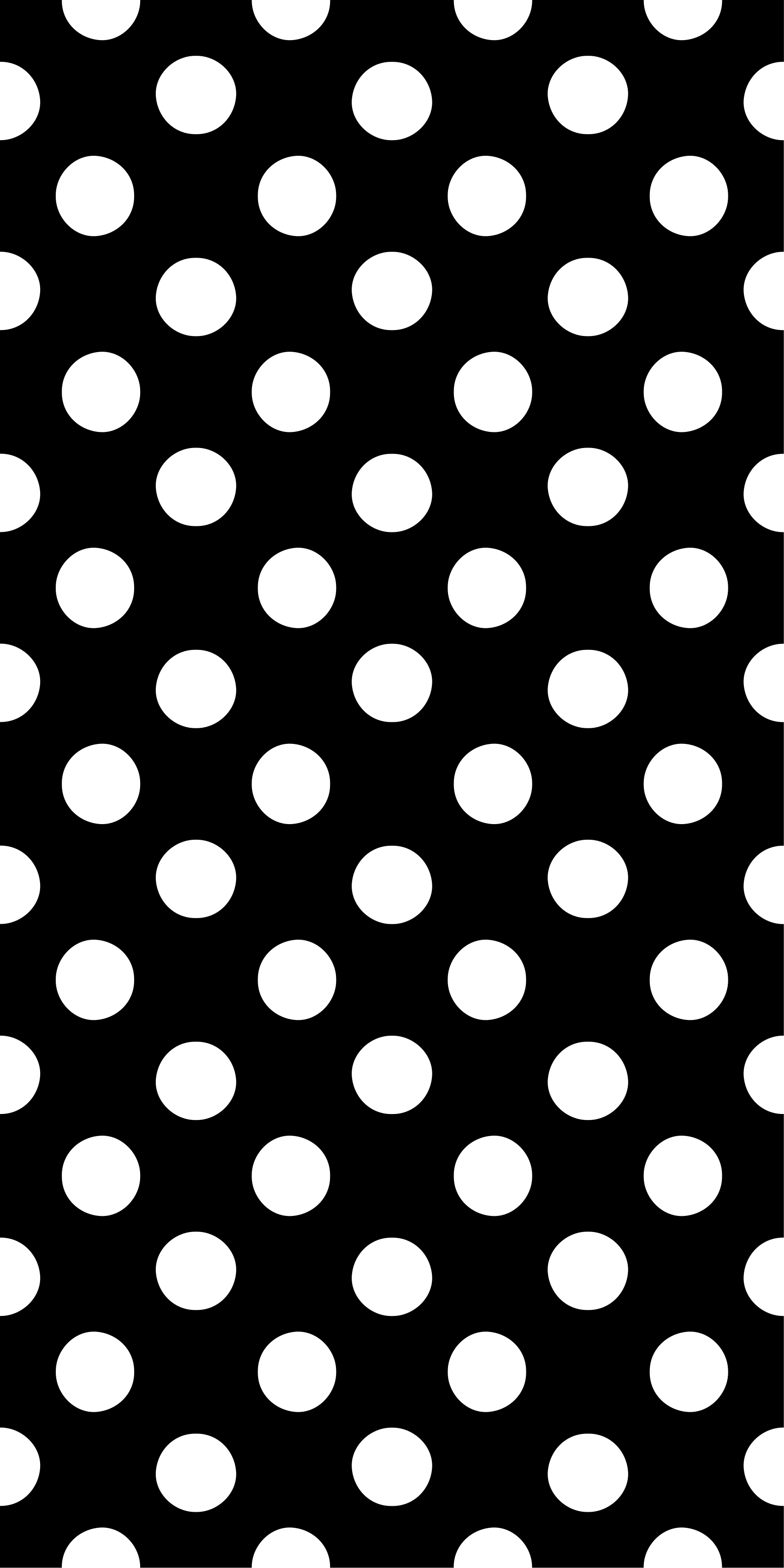 Kitchen vinyl rug polka dot pattern - TenStickers