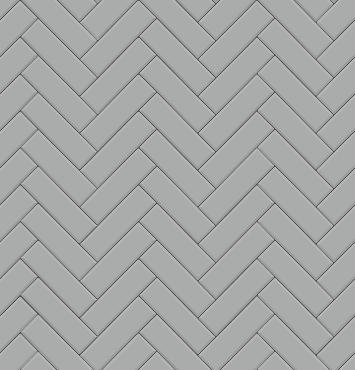 Kitchen vinyl rug herringbone grey tiles design - TenStickers