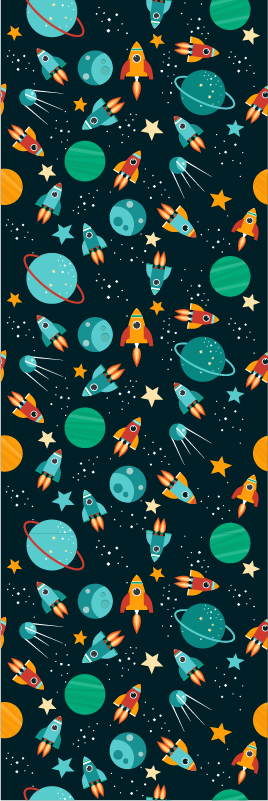 Bedroom vinyl rug cute design for kids - TenStickers