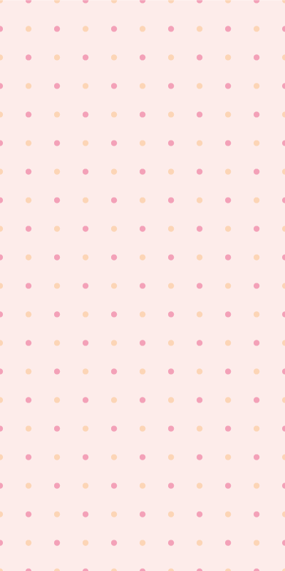 Bedroom vinyl rug with pink rose dots - TenStickers