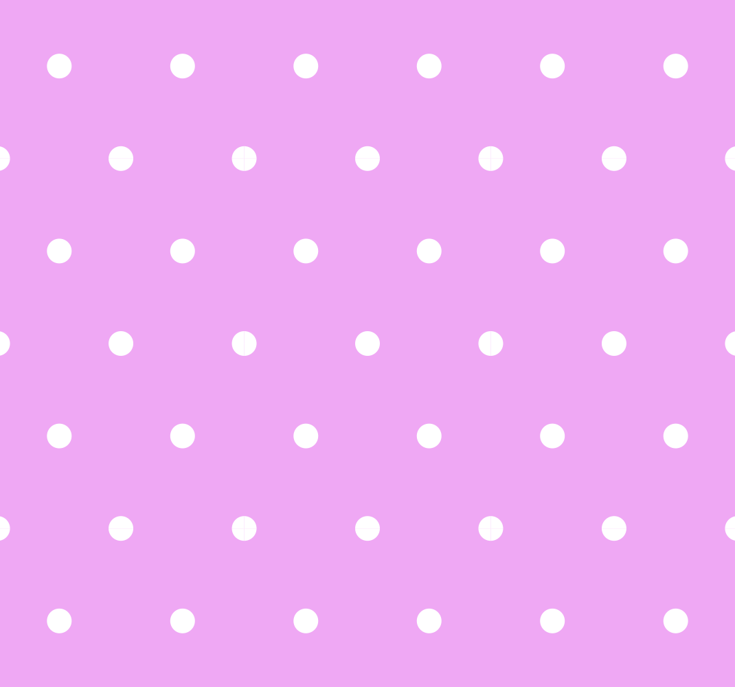 Bedroom vinyl rug with polka dots on pink background - TenStickers