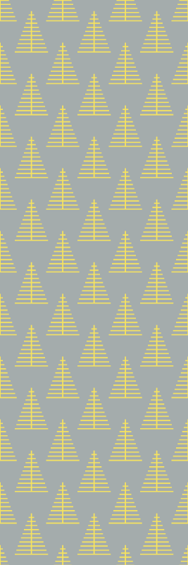 Bedroom vinyl rug in pantone tree colors - TenStickers
