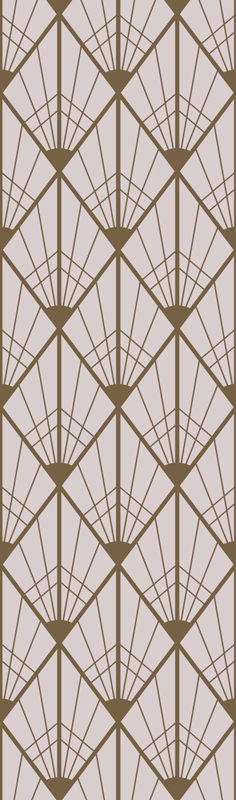 Bedroom vinyl rug in nordic style zelda - TenStickers