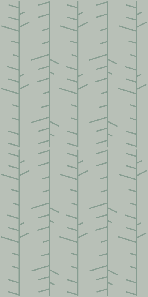 Scandinavian vinyl rug in mint green stripes - TenStickers