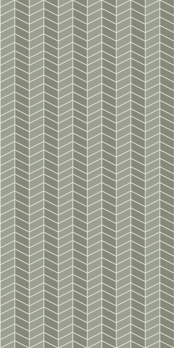 Scandinavian vinyl rug in pastel green stripes - TenStickers