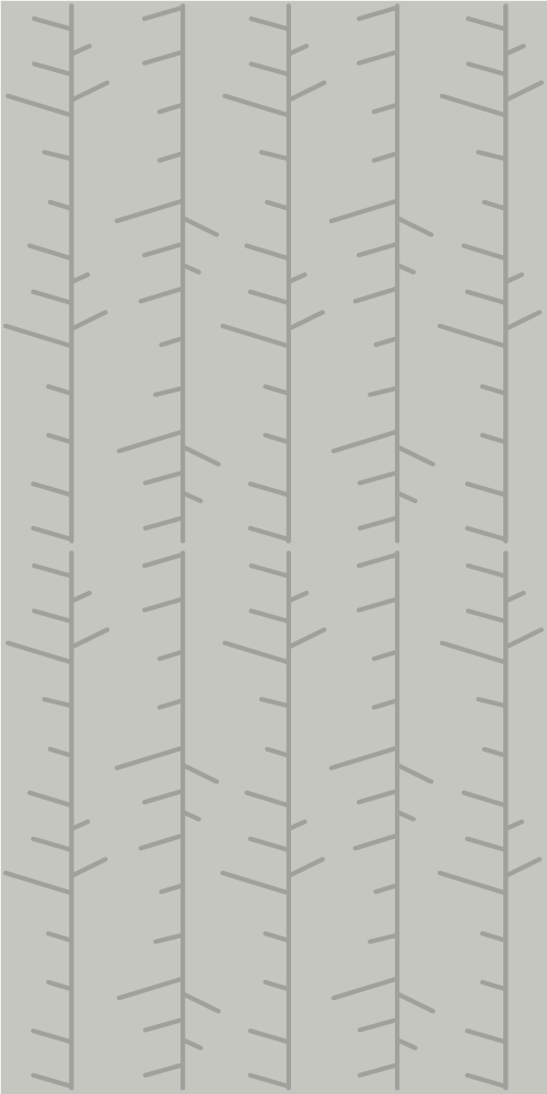 Scandinavian vinyl rug in gray vertical lines - TenStickers