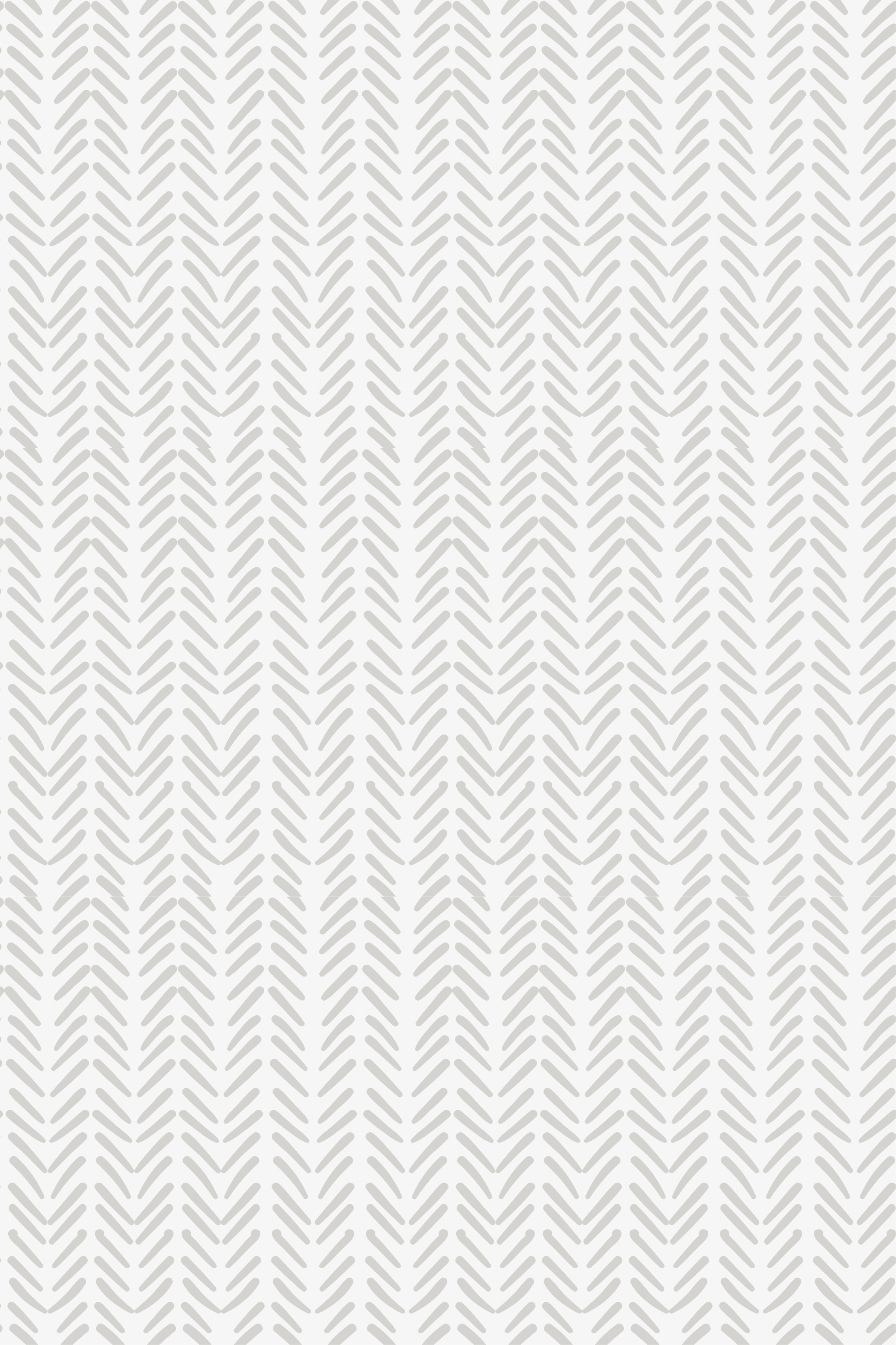Scandinavian vinyl rug in grey abstract zigzag lines - TenStickers