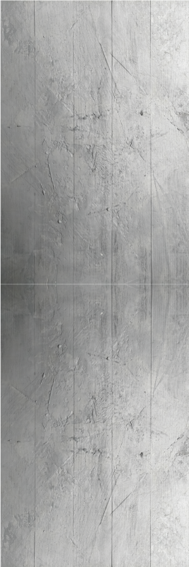 Vintage vinyl rug in retro raw gray concrete style - TenStickers