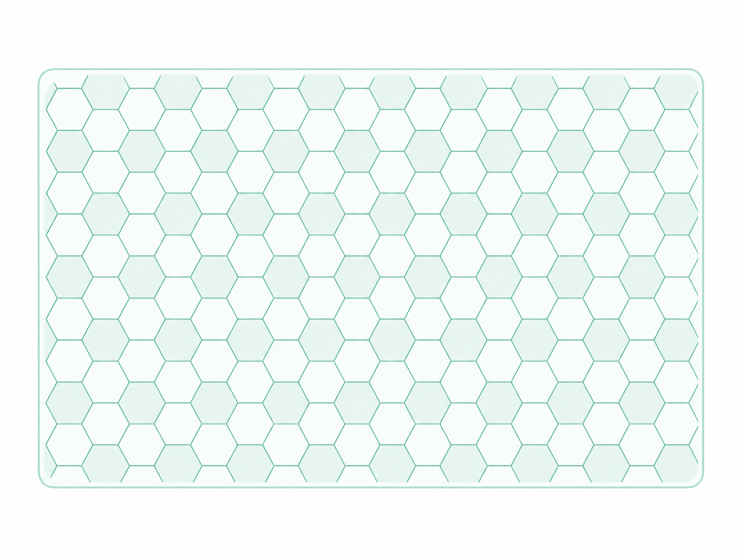 Mosaic vinyl rug in vibrant tile design - TenStickers