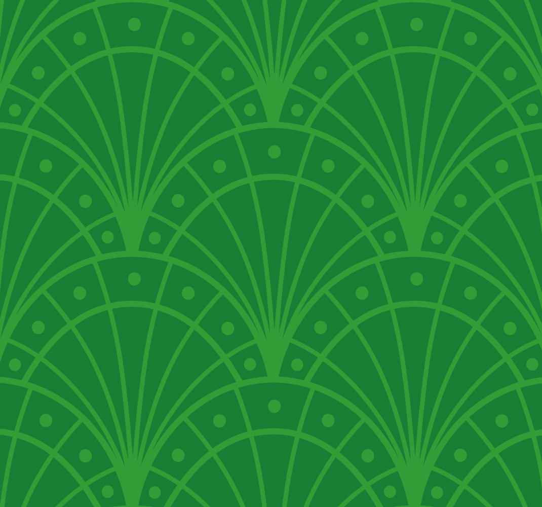 Vintage vinyl rug in art deco style - TenStickers
