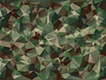 Textured vinyl rug in camouflage design - TenStickers