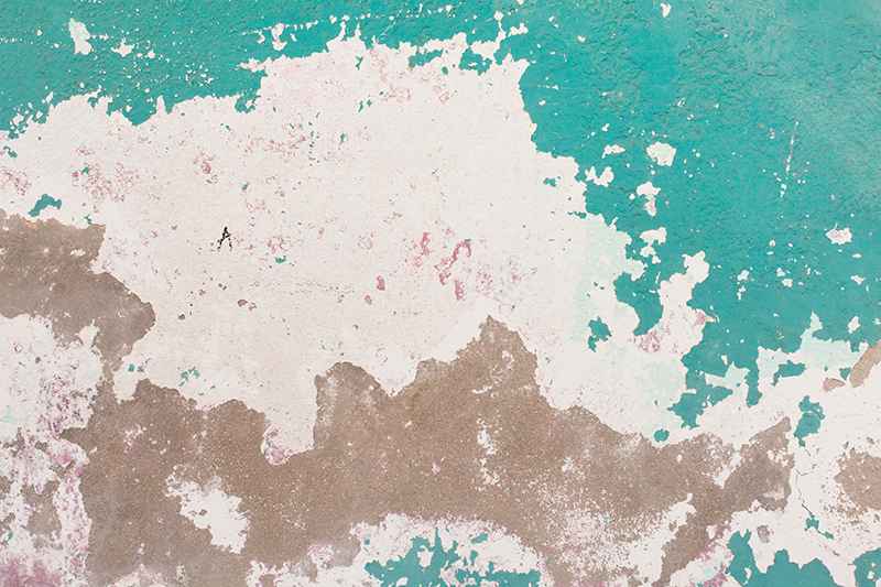 Textured vinyl rug grunge distressed wall design - TenStickers