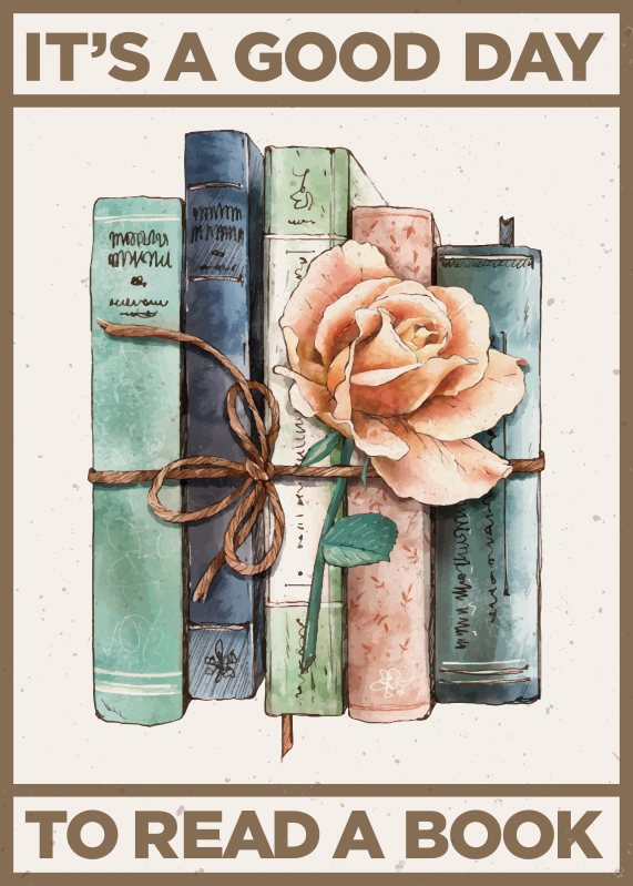 Custom rug for book lovers - TenStickers