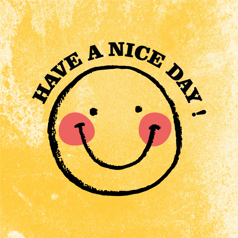 Custom rug with a cheerful smiley face design - TenStickers