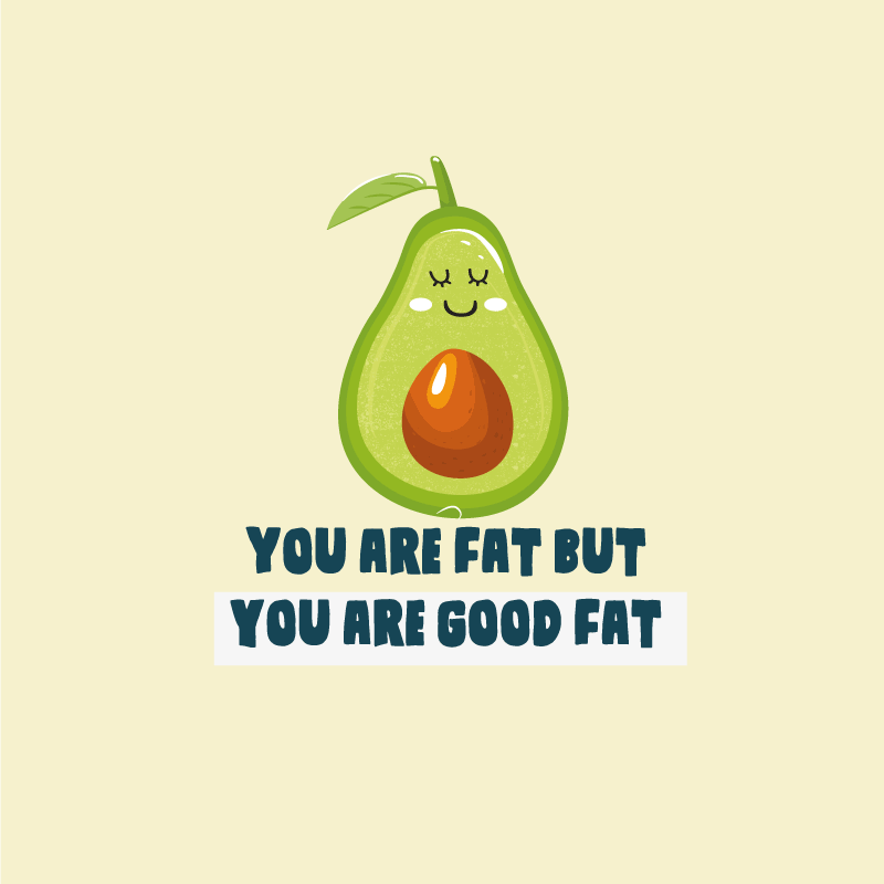 Custom rug with a funny avocado quote - TenStickers