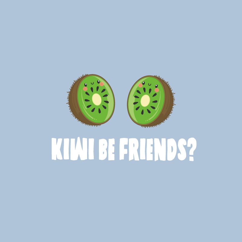 Custom rug with a funny kiwi quote - TenStickers