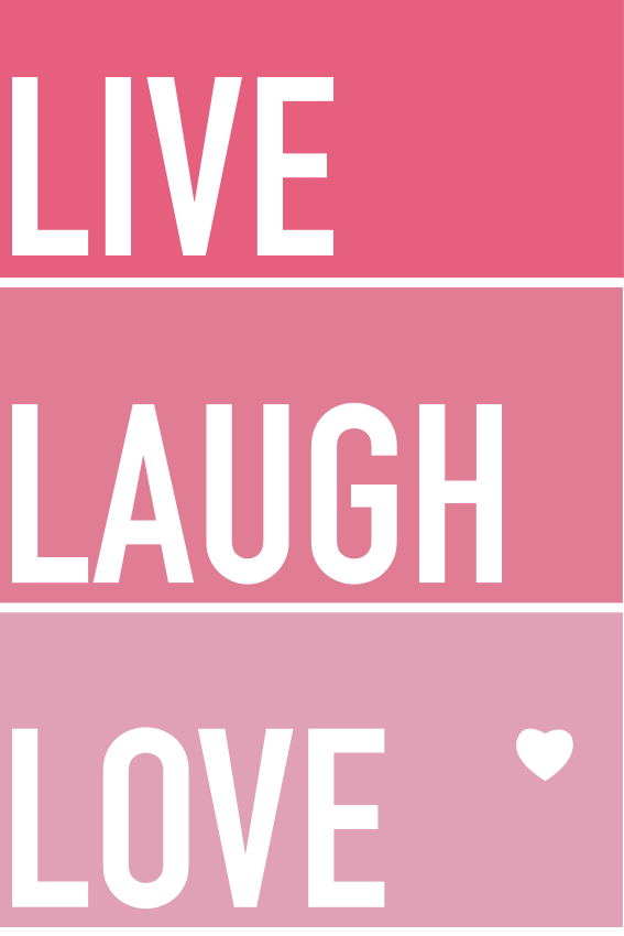 Custom rug simple quote pink - TenStickers