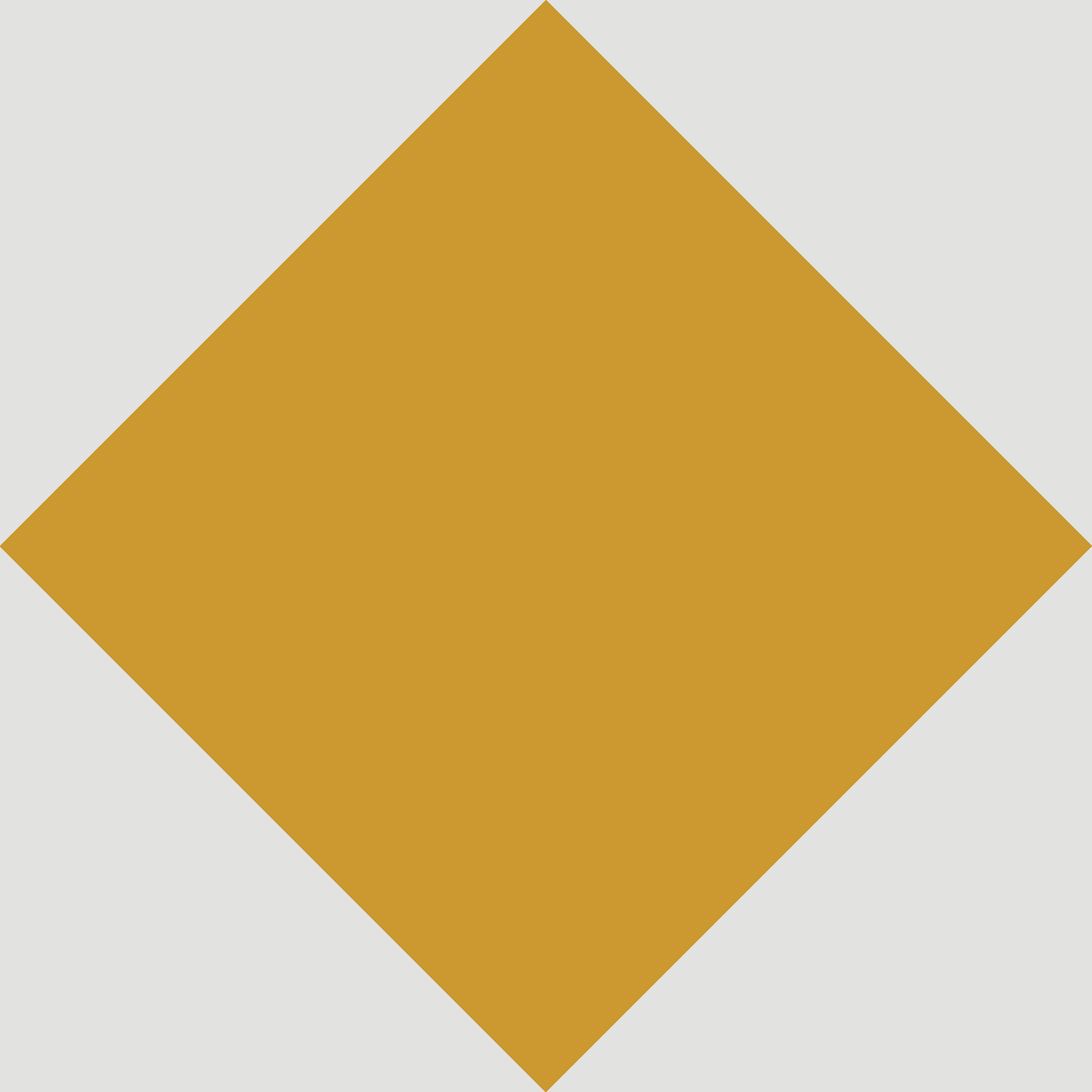 Yellow vinyl rug in large mustard diamond shape - TenStickers