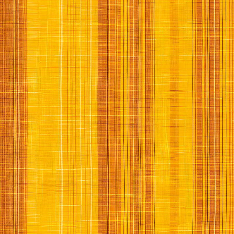 Yellow vinyl rug with striped sunflower design - TenStickers