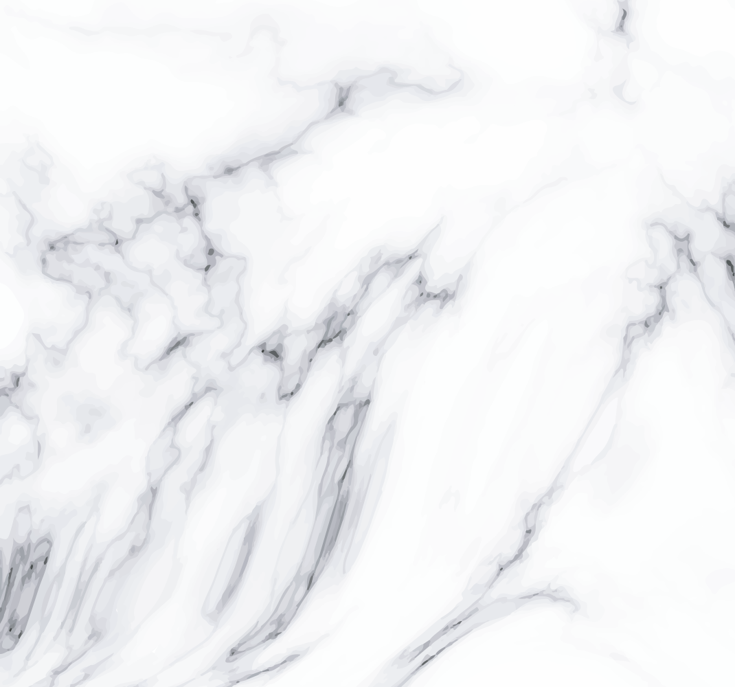 White vinyl rug with elegant marbled swirls - TenStickers