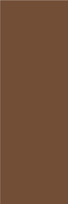 Brown vinyl rug in a rich earthy tone - TenStickers
