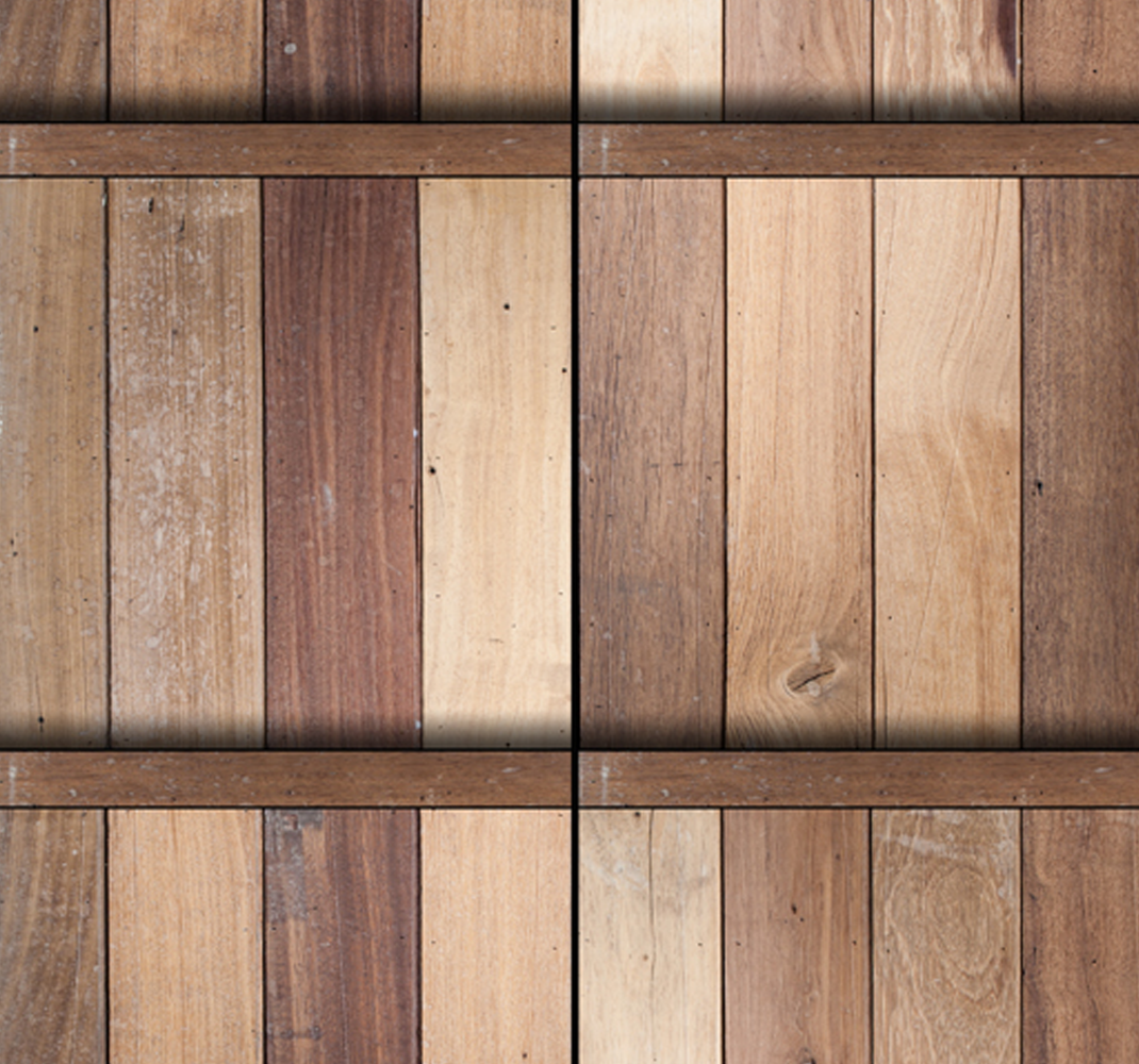 Brown vinyl rug for a calming atmosphere - TenStickers