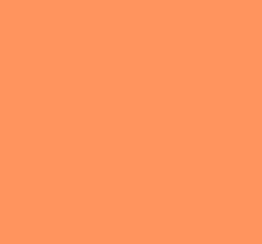 Orange vinyl rug apricot crush - TenStickers