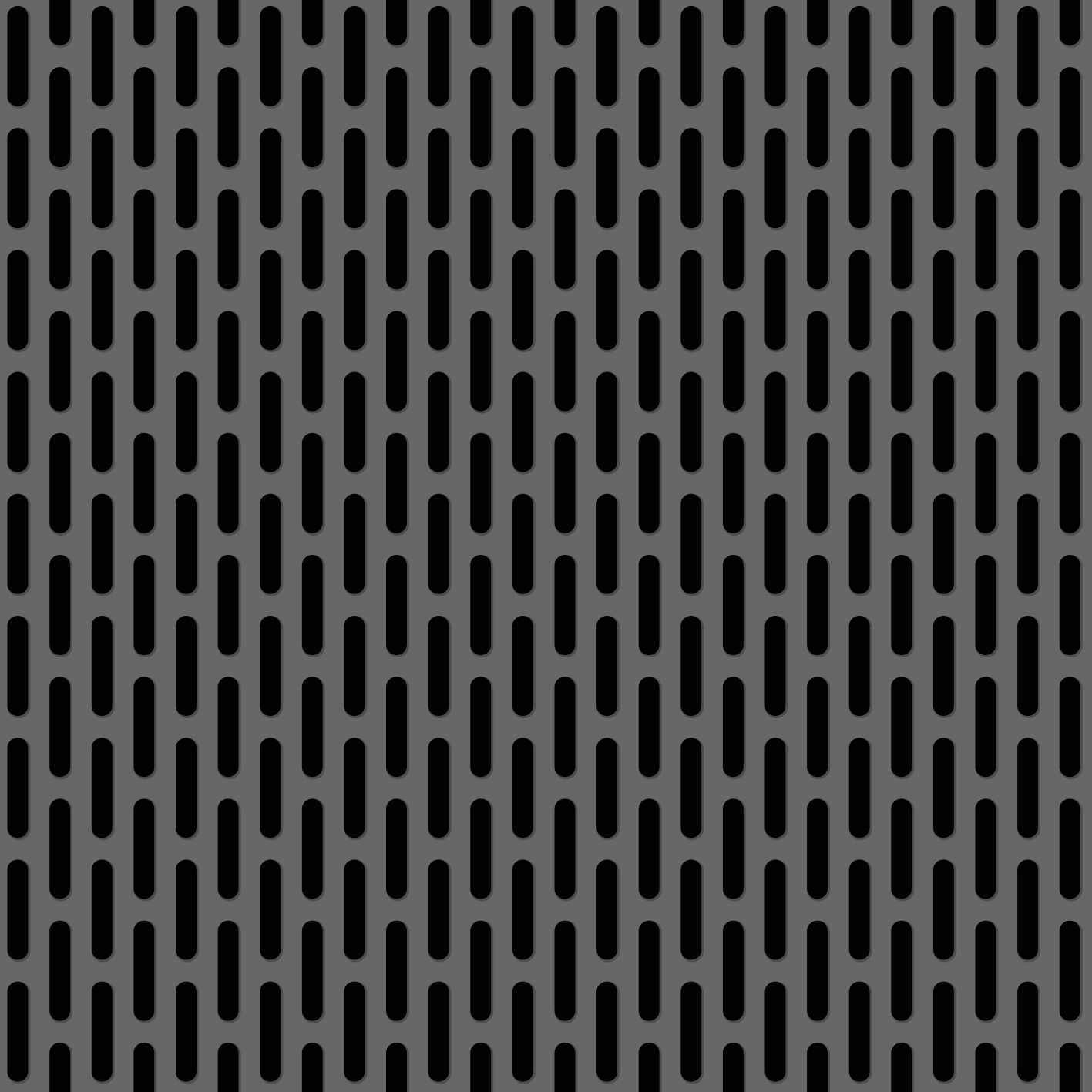 Black vinyl rug with black metal grid design - TenStickers