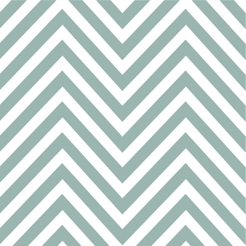 Green vinyl rug with geometric design - TenStickers