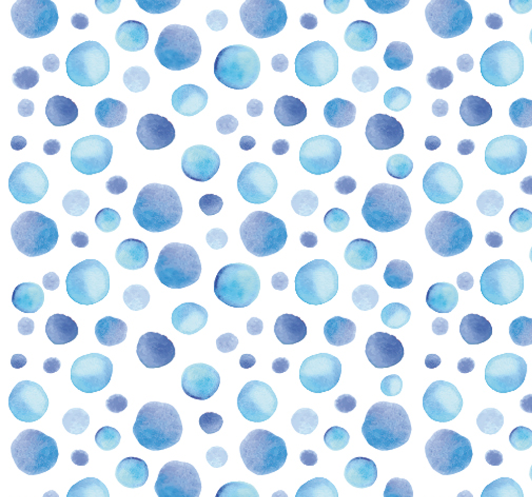 Outdoor vinyl rug in vibrant bubble patterns - TenStickers