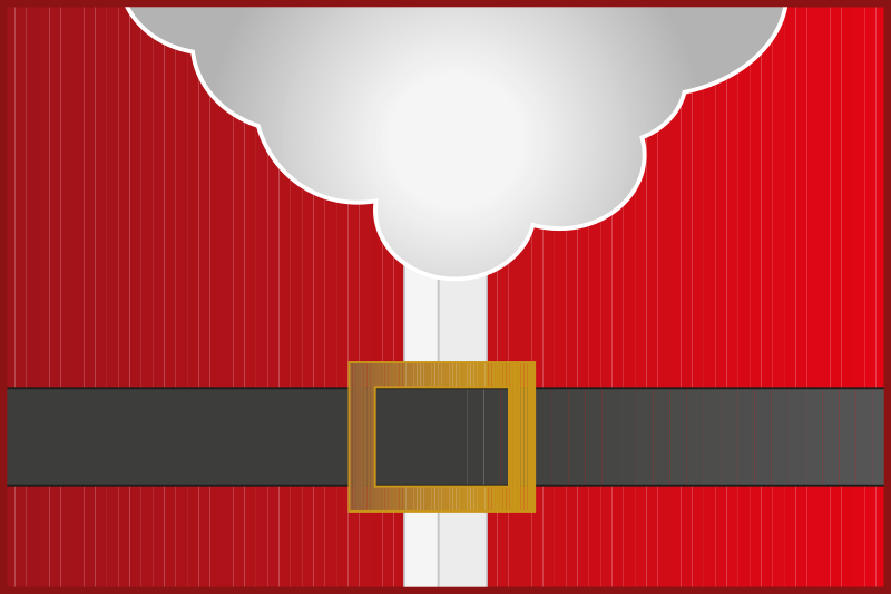 Red vinyl rug for christmas santa claus outfits - TenStickers