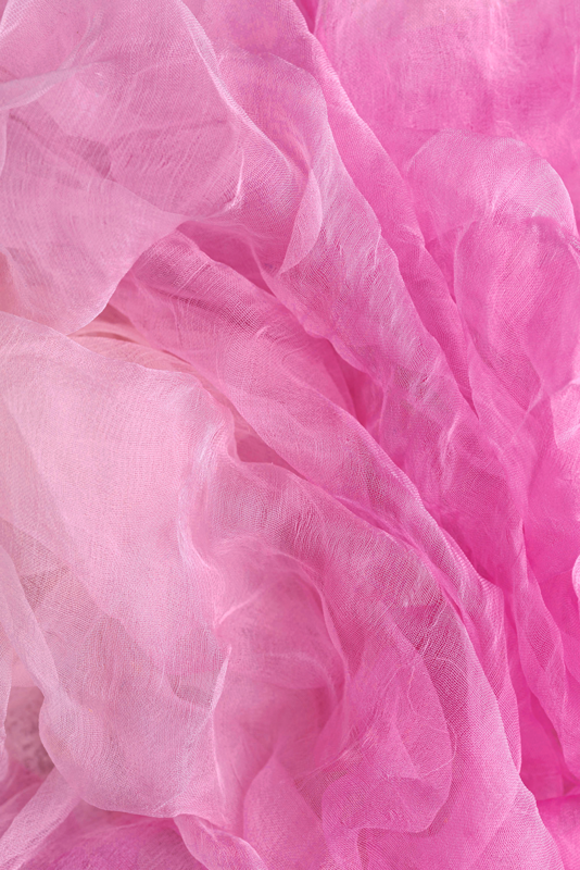 Pink vinyl rug with a pink fabric look - TenStickers