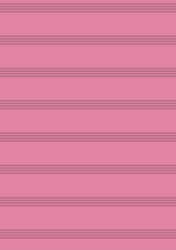 Pink vinyl rug with dark pink stripes - TenStickers