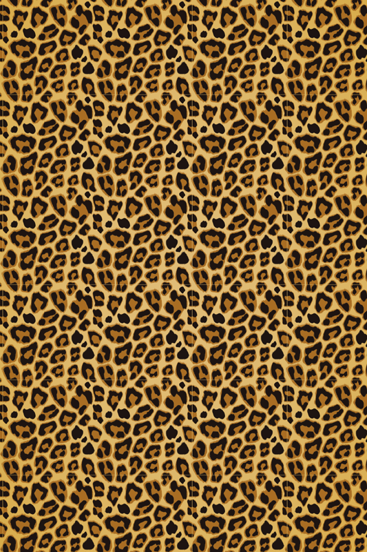 Leopard Animal Print Vinyl Carpet - TenStickers