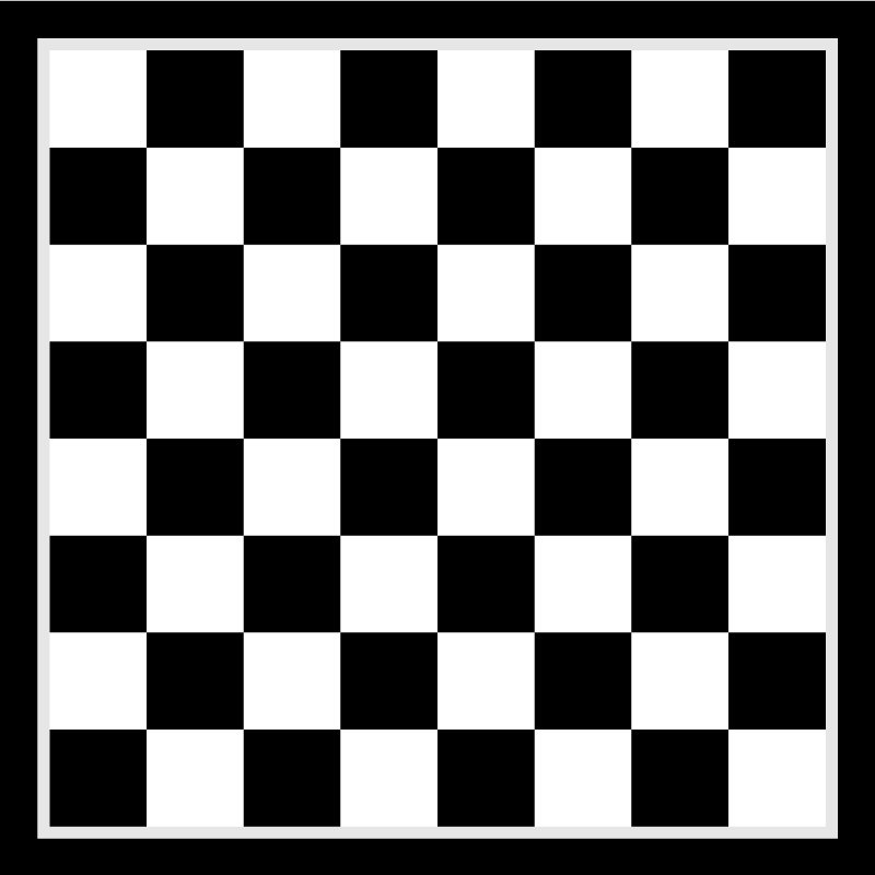 Stunning chessboard kids vinyl rug - TenStickers