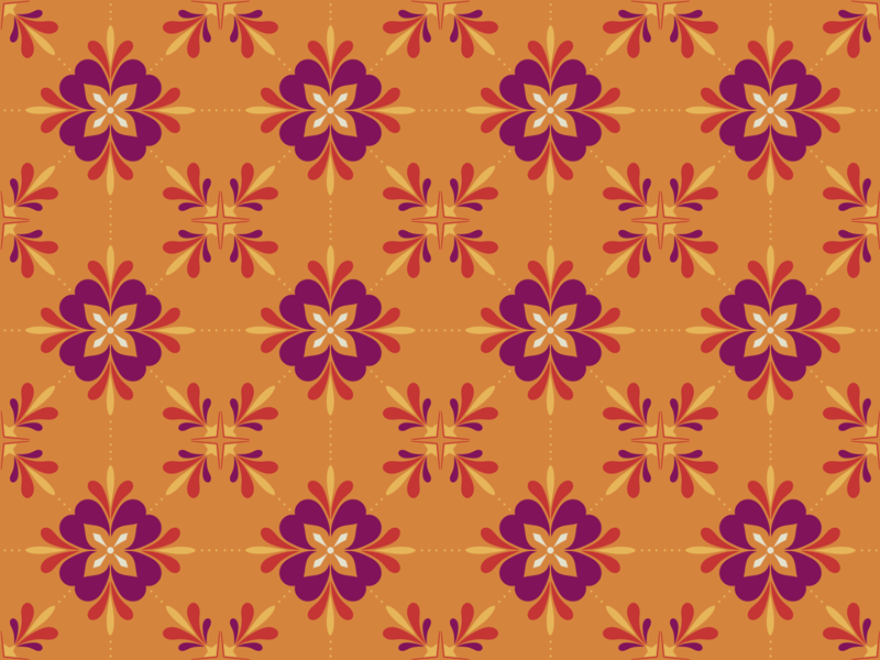 Gorgeous colorful tiles kitchen vinyl rug - TenStickers