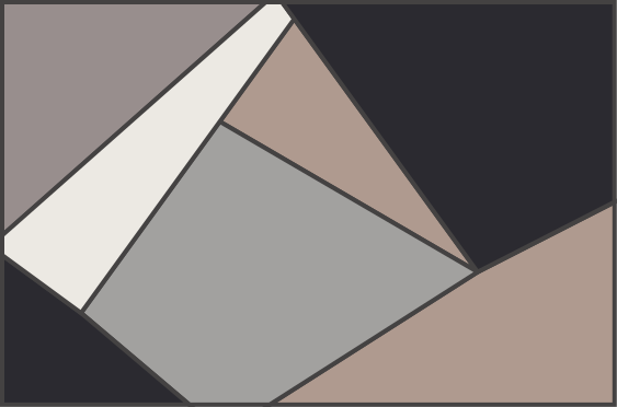 Geometric vinyl rug geometric shapes vinyl - TenStickers