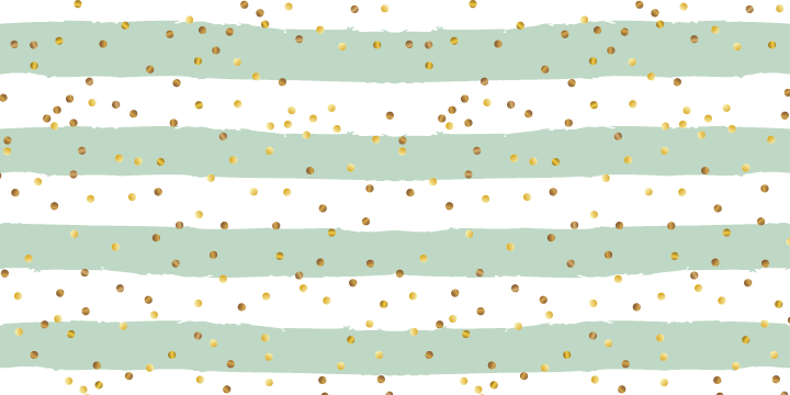 Lined Polka Dots striped vinyl rug - TenStickers