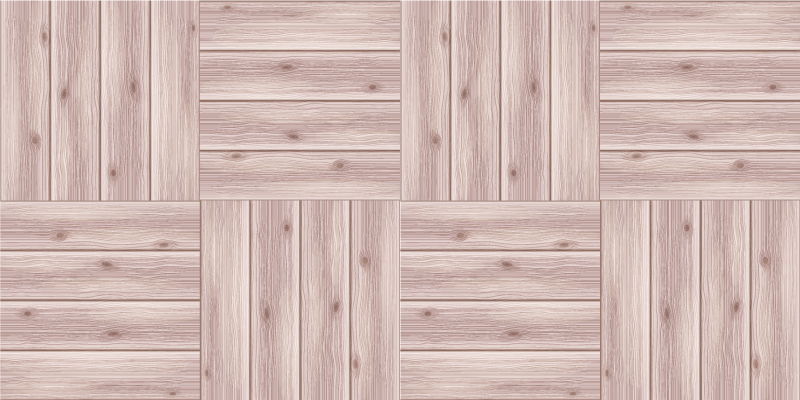 Wooden Planks Simulation wood effect vinyl rug - TenStickers
