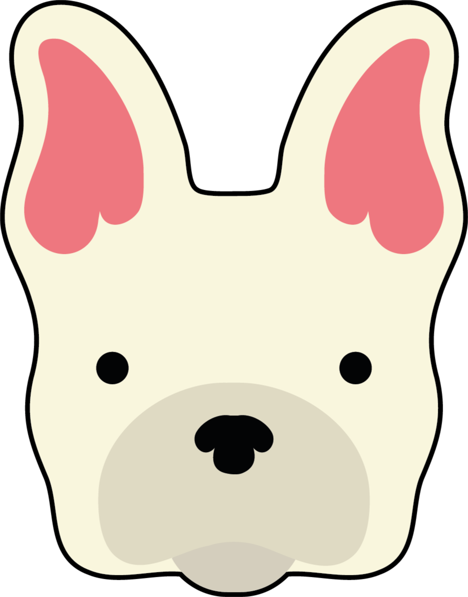 Cute Canine Decor animal vinyl rug - TenStickers