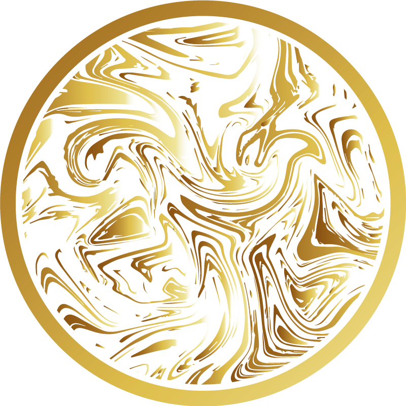 Marbled Swirls Accent textured vinyl rug - TenStickers