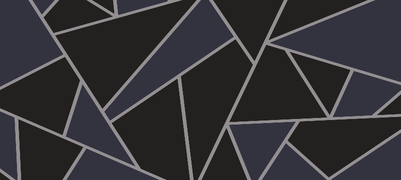 Geometric vinyl rug with angular shapes design - TenStickers