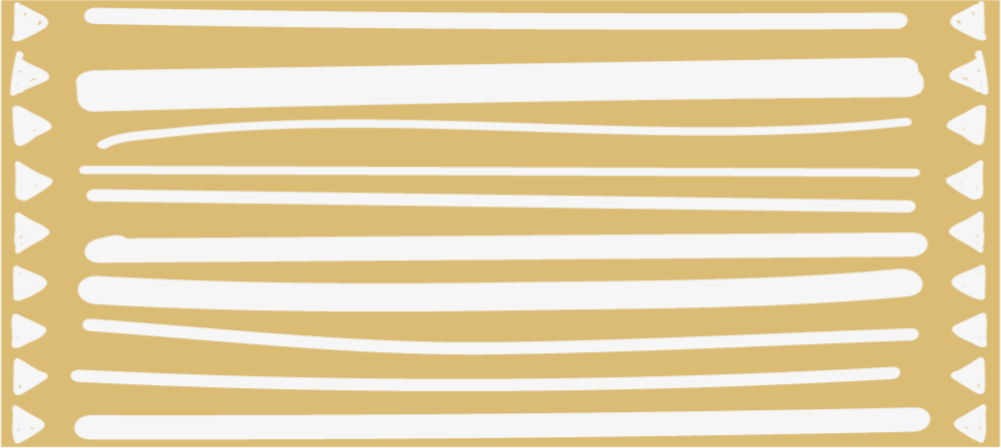Banded Sunshine striped vinyl rug - TenStickers