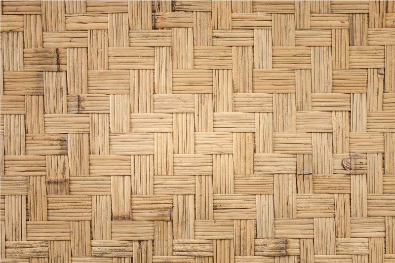Parquet Pattern wood effect vinyl rug - TenStickers
